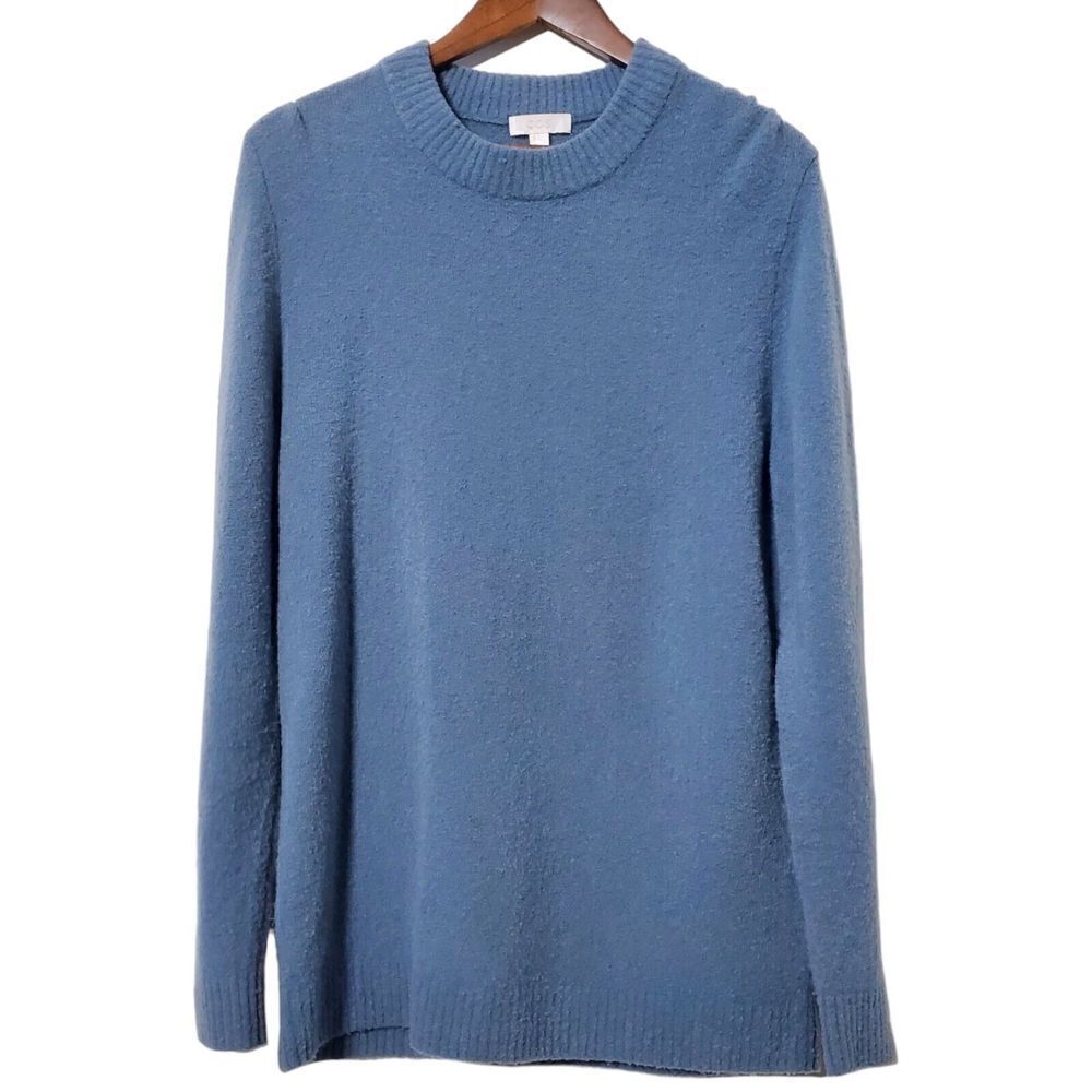COS Womens Yak Wool Blend Tunic Sweater Size S Pullover Longsleeve Natural Cozy